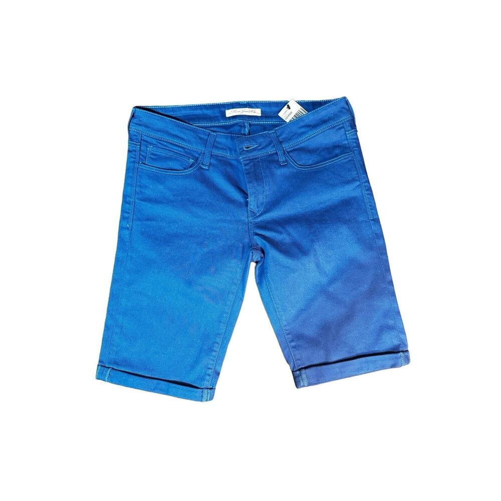 MAVI JEANS women jean shorts Jessica 1440015451 Blue Bermuda W27 $89